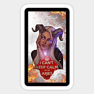 Aries Deisgn Sticker